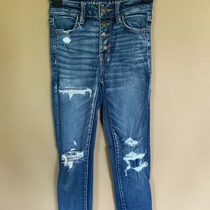 American Eagle high rise jeans